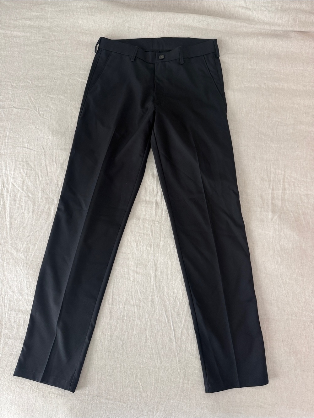 Haggar Black Dress Pants - Straight Leg